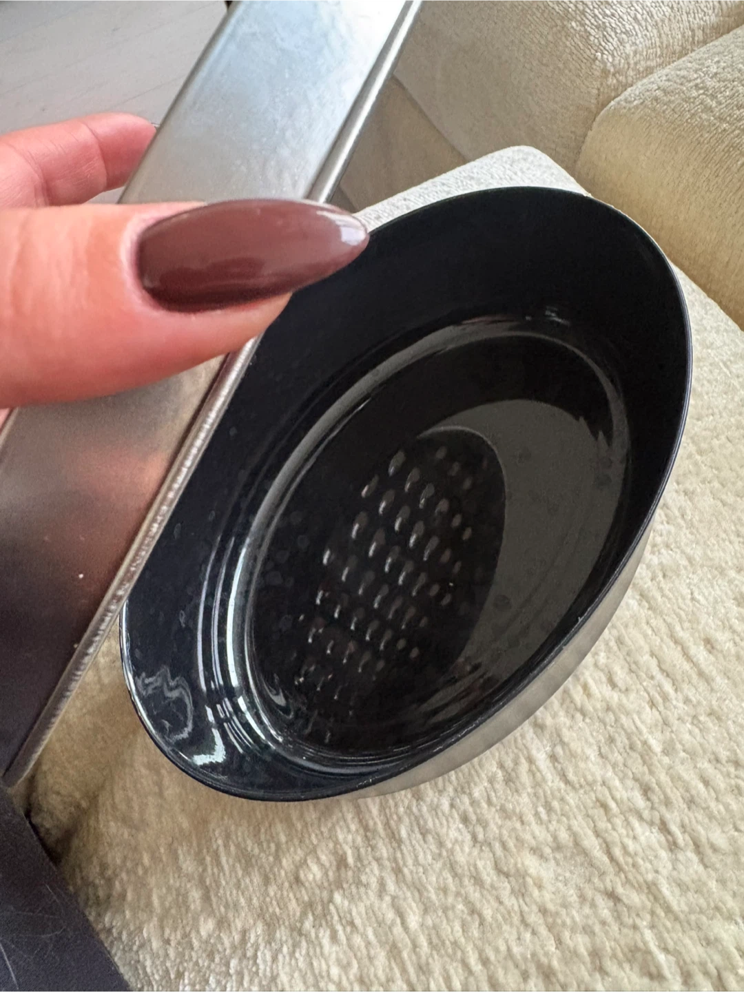 Oval Kitchen Grater with Storage Container - photo 2