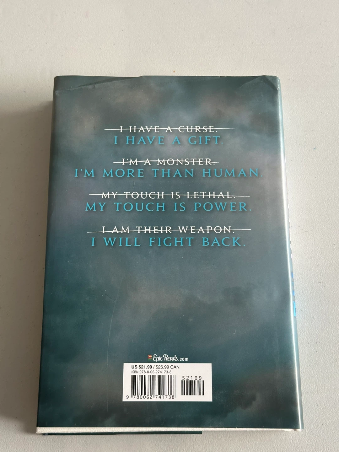 Shatter Me by Tahereh Mafi - photo 2