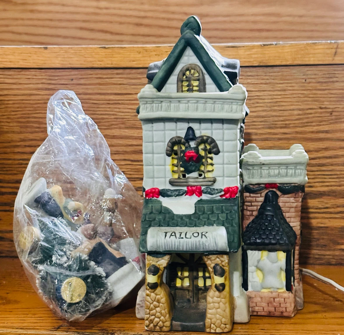 Trim Shoppe Lighted Christmas Tailor Shop