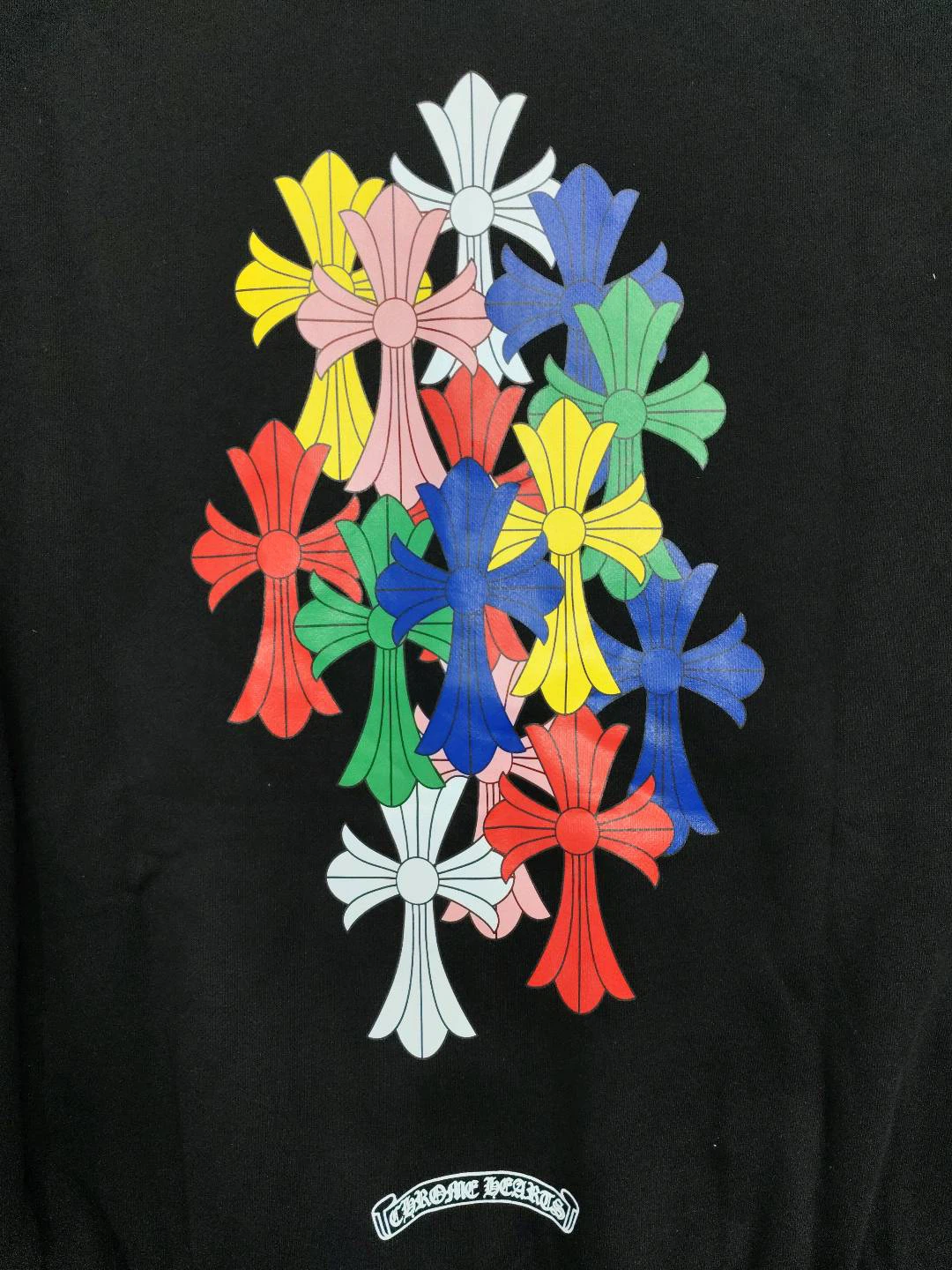 Chrome Hearts Multi-Colour Cross Zip Hoodie - photo 3