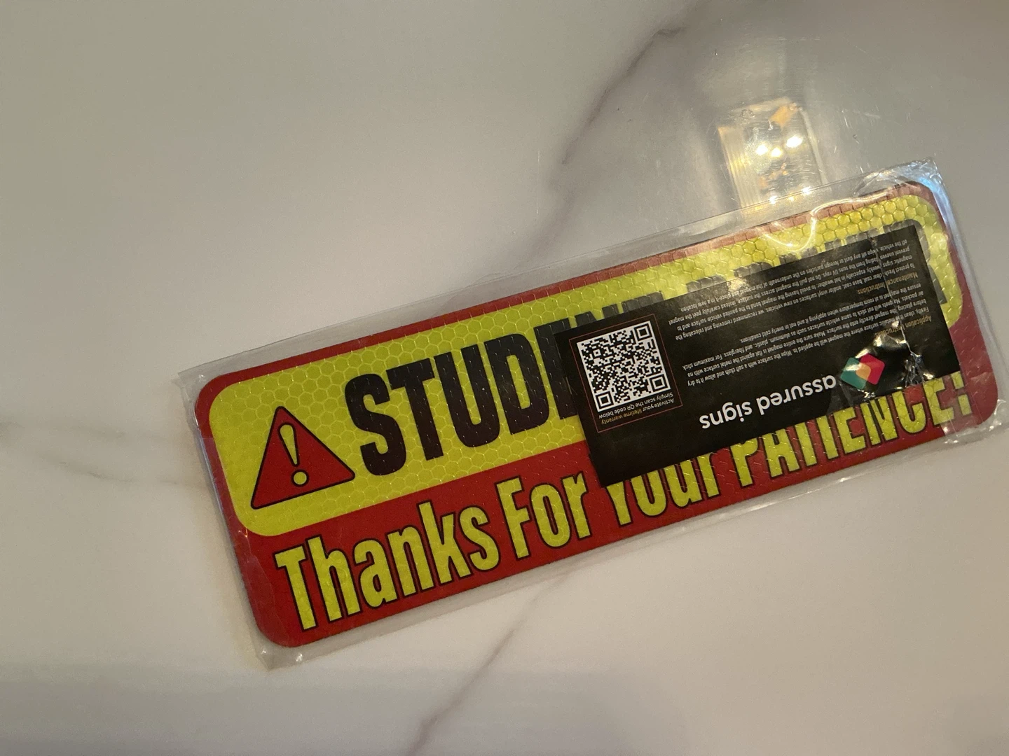 Student Driver Magnet Signs - Set of 3
