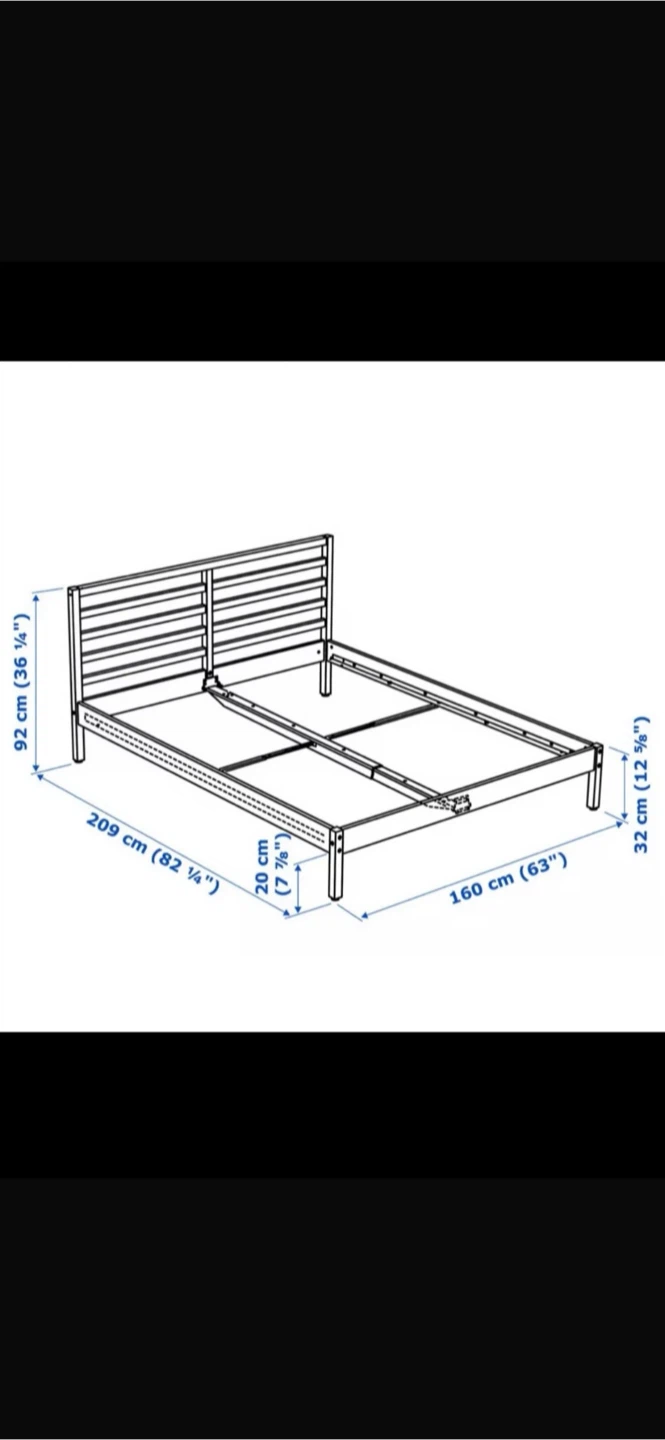 Ikea bed frame for sale - photo 3