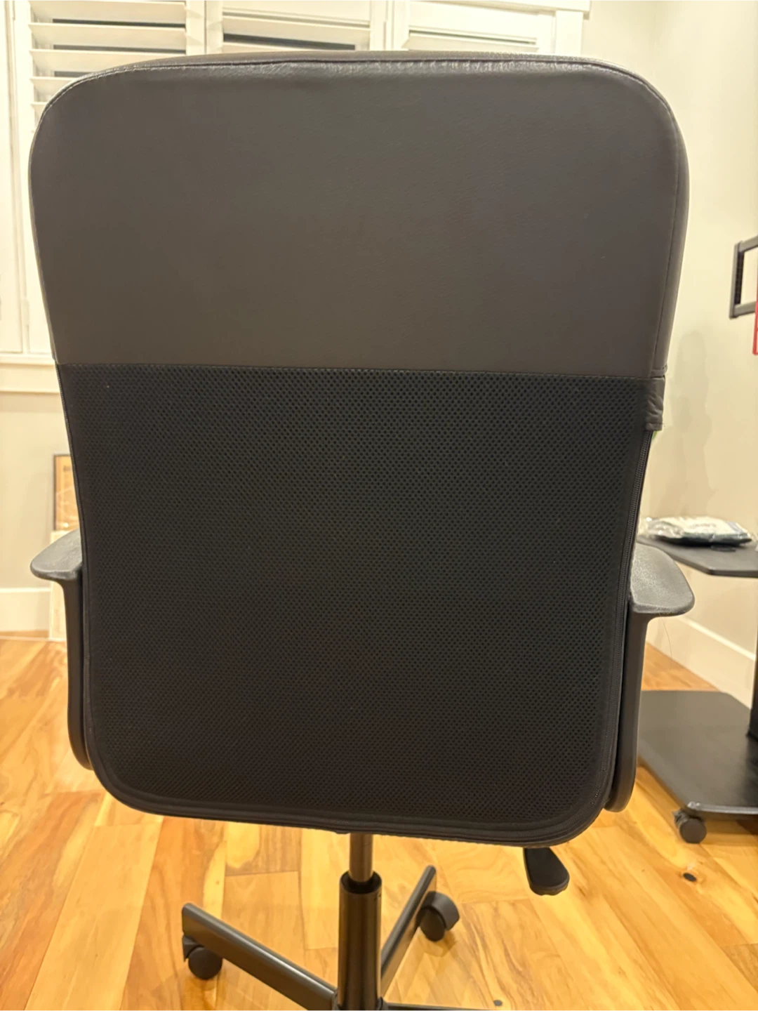 IKEA Black Swivel Office Chair - photo 3