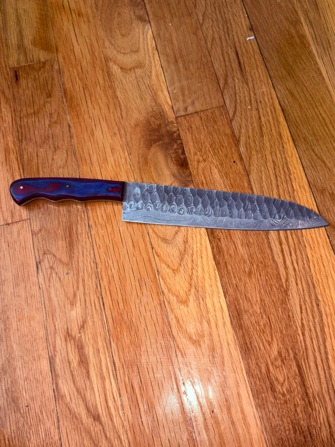 5-Piece Damascus Kitchen Knife Set - photo 5