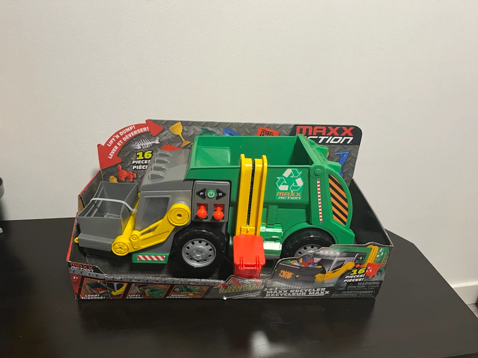 Maxx Action 3-in-1 Recycler Truck Toy