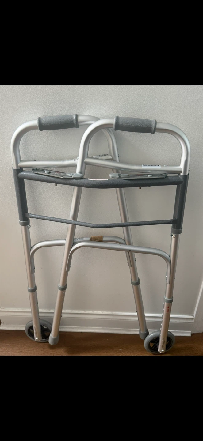 Two wheel folding walker - photo 2