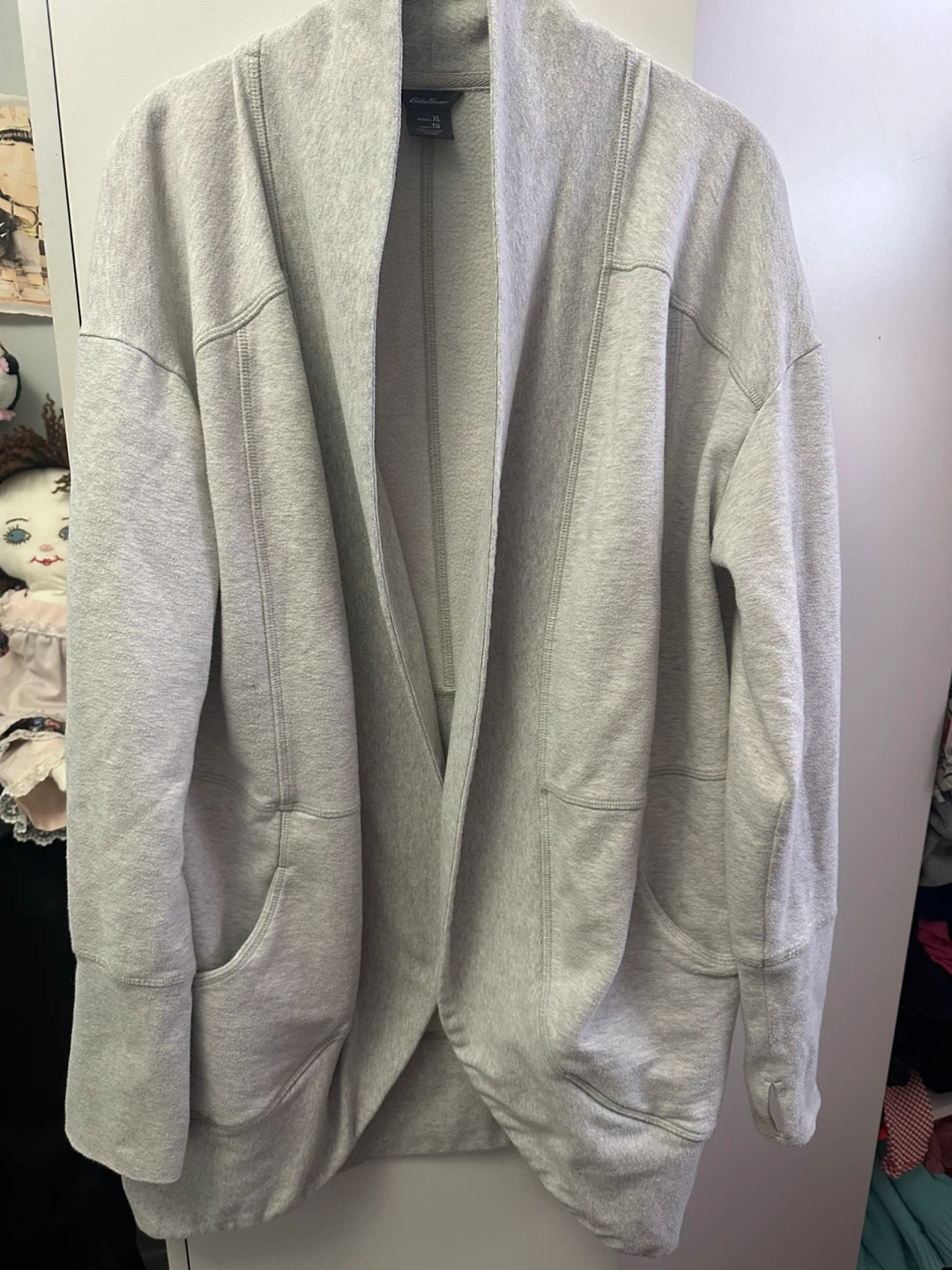Eddie Bauer Women's Grey Cardigan