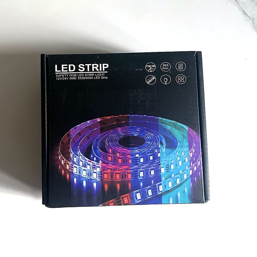 5m RGB LED Strip Light with Remote and Bluetooth - photo 4