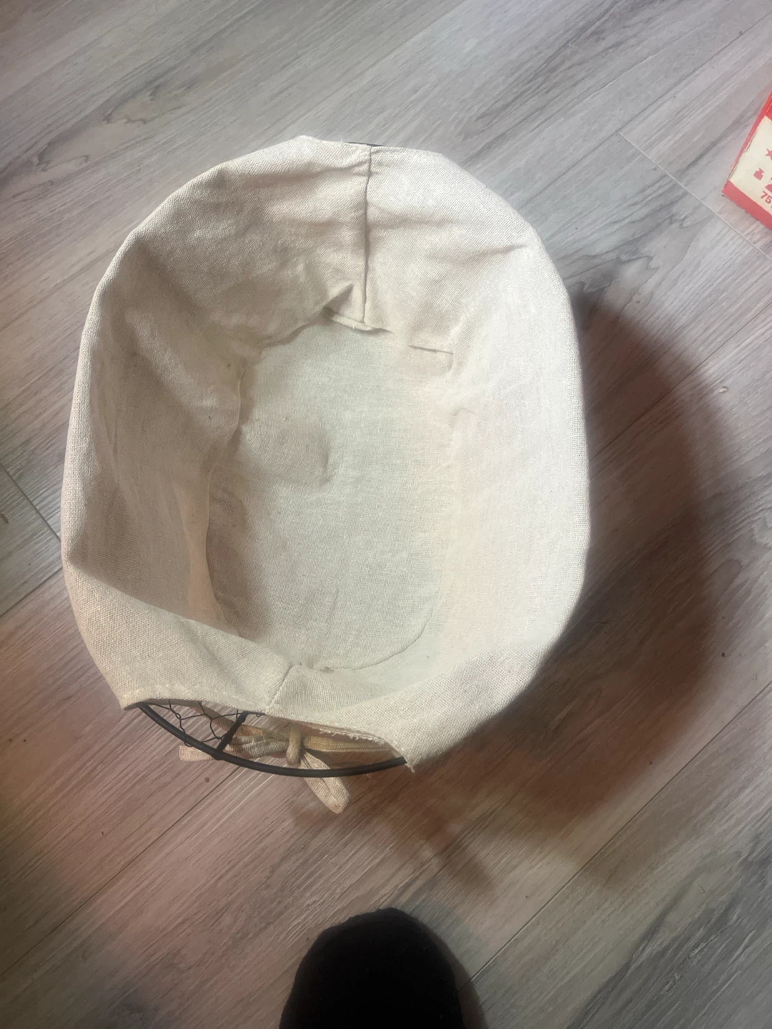 Wire Basket with Removable Fabric Liner - photo 2