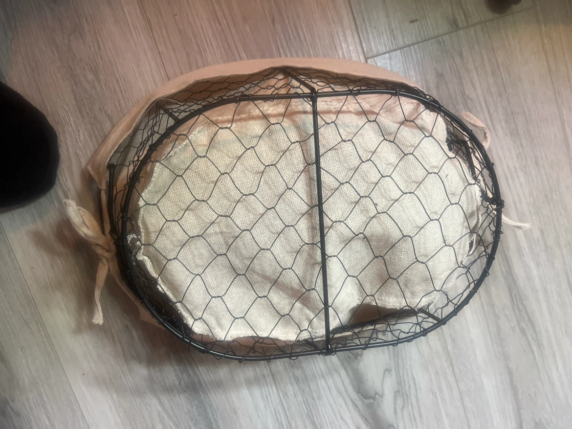 Wire Basket with Removable Fabric Liner - photo 3