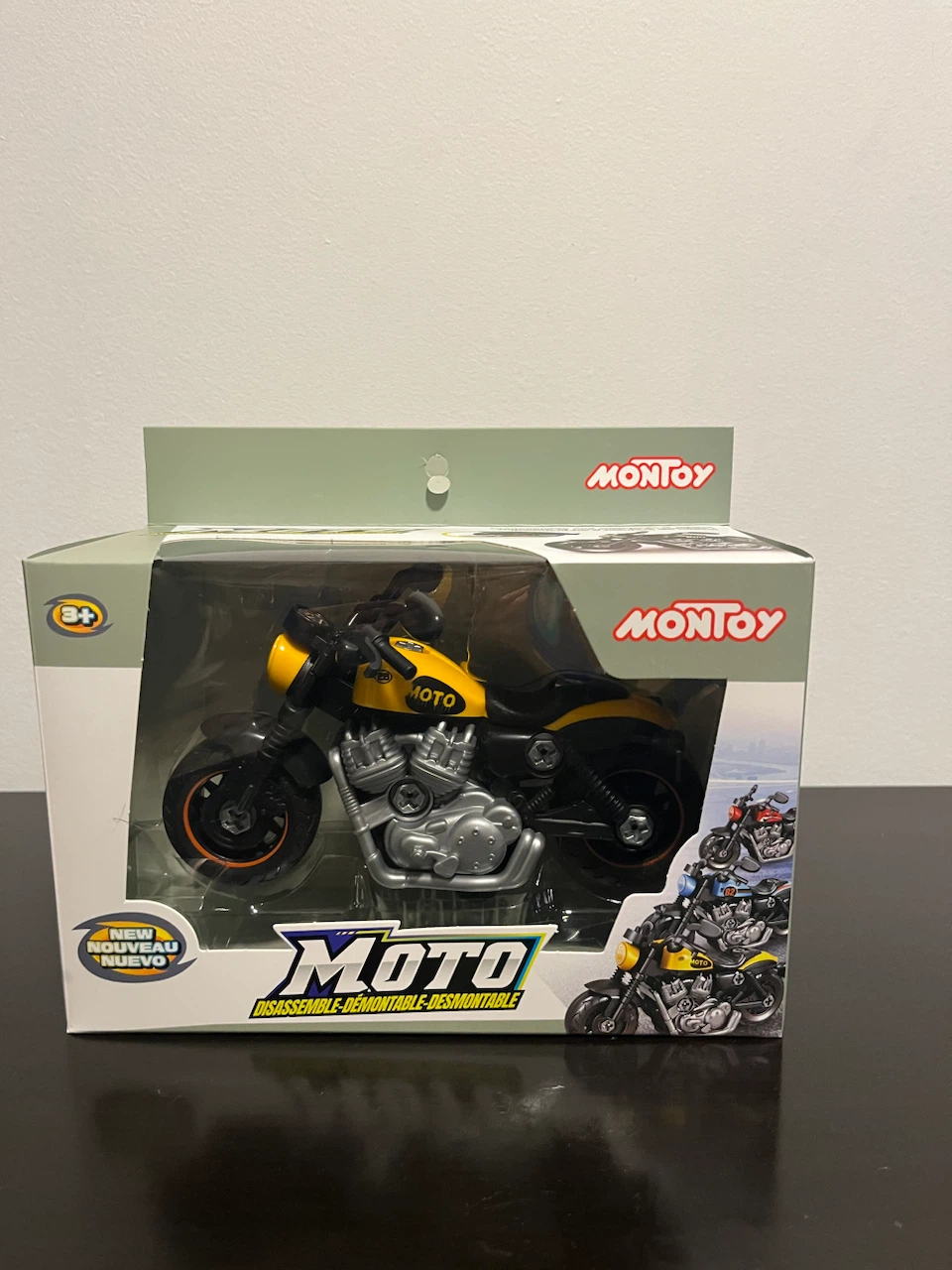 Montoy Disassemble and Assemble Motorcycle Toy