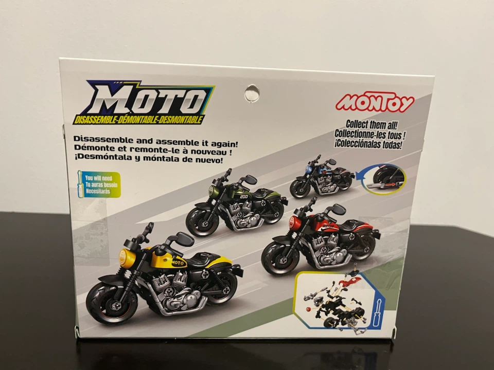 Montoy Disassemble and Assemble Motorcycle Toy - photo 2