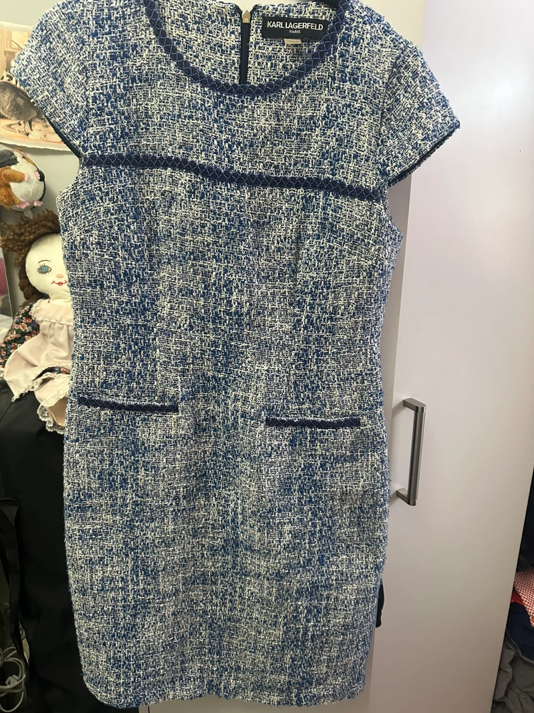 Karl Lagerfeld Paris Tweed Dress - Size 6