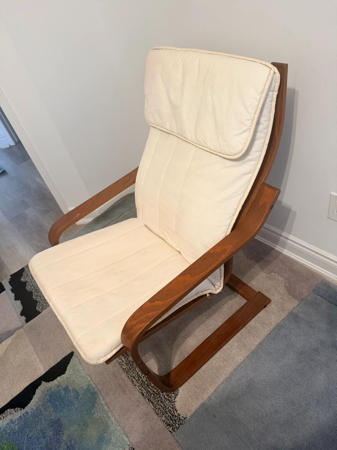 IKEA Poang Armchair swinging