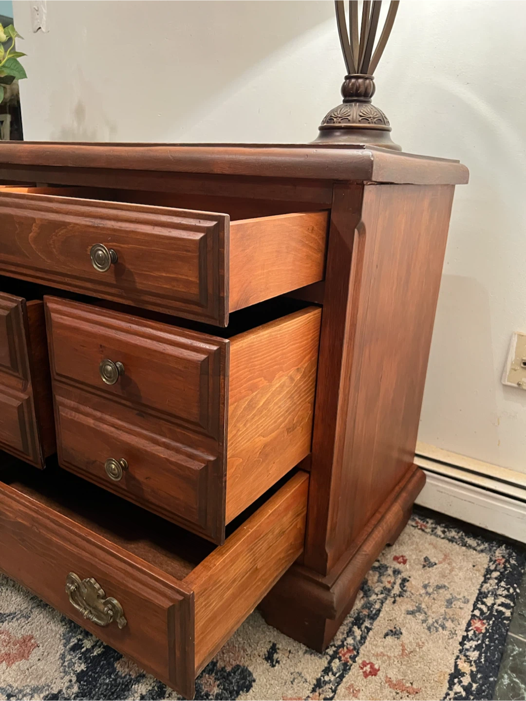 Traditional Vintage-Style Wooden Dresser 7-Drawer Delivery Extra - photo 4
