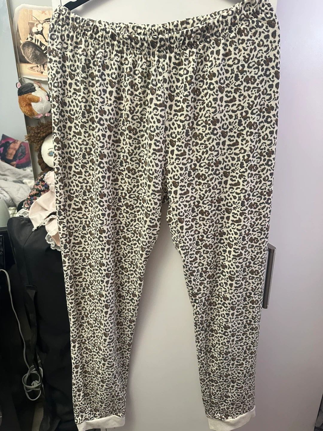 Pink Laundry Leopard Print Lounge Pants