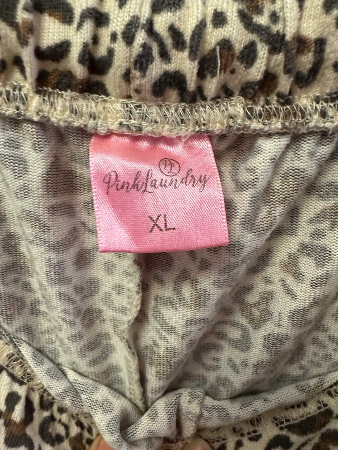 Pink Laundry Leopard Print Lounge Pants - photo 3