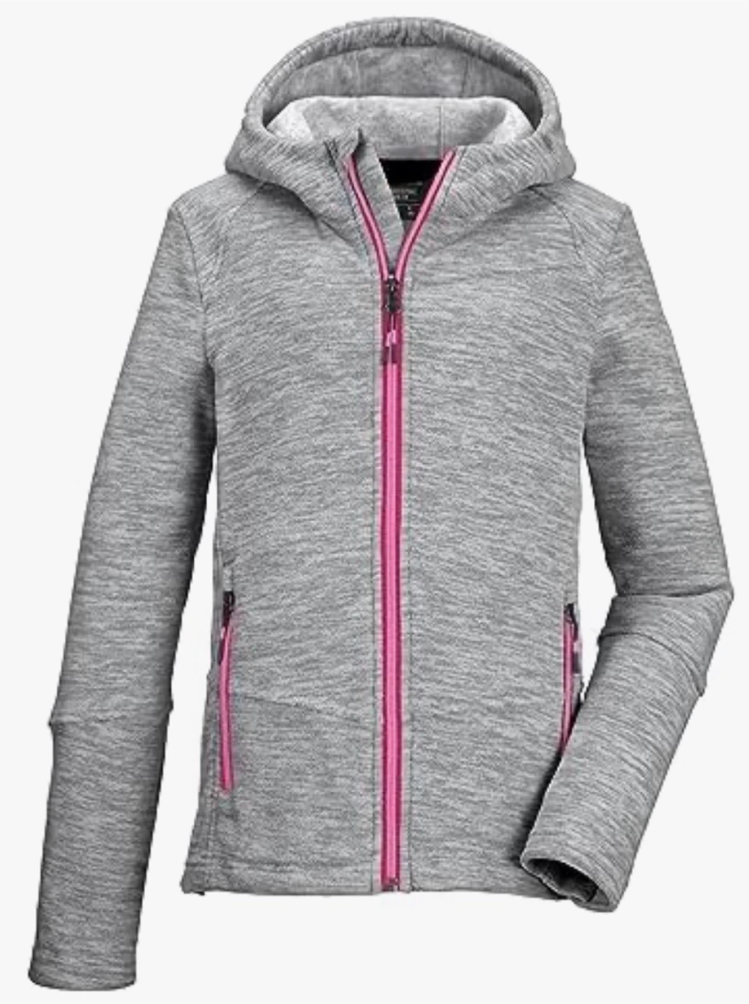 Girls Hooded Fleece Jacket