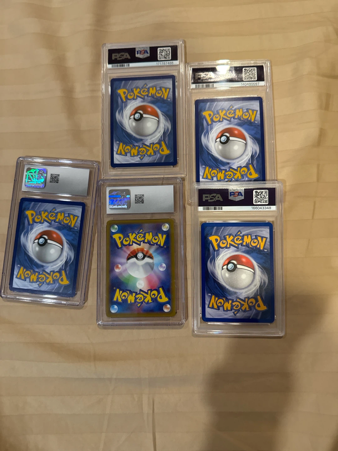 Pokemon card psa and Cgc graded slabs - photo 2