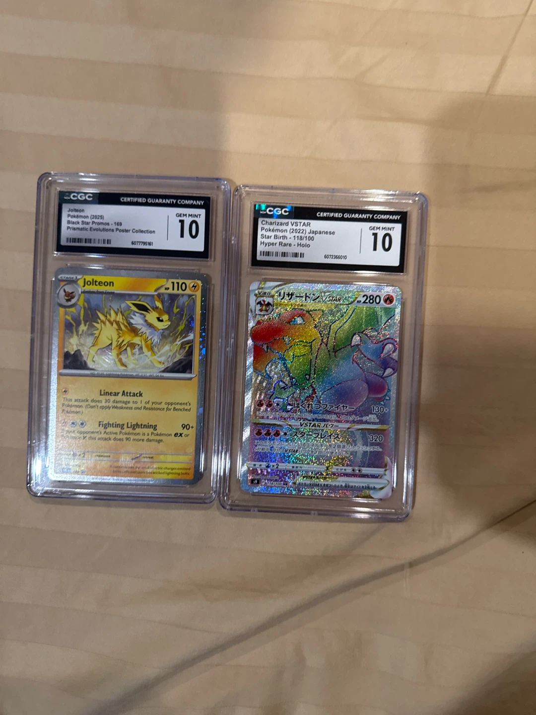 Pokemon card psa and Cgc graded slabs - photo 5