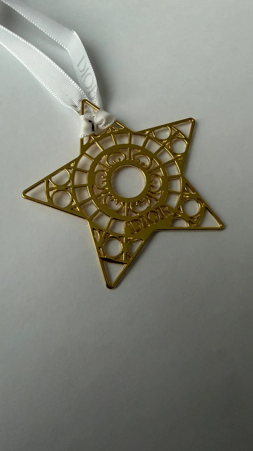 Dior Star Ornament
