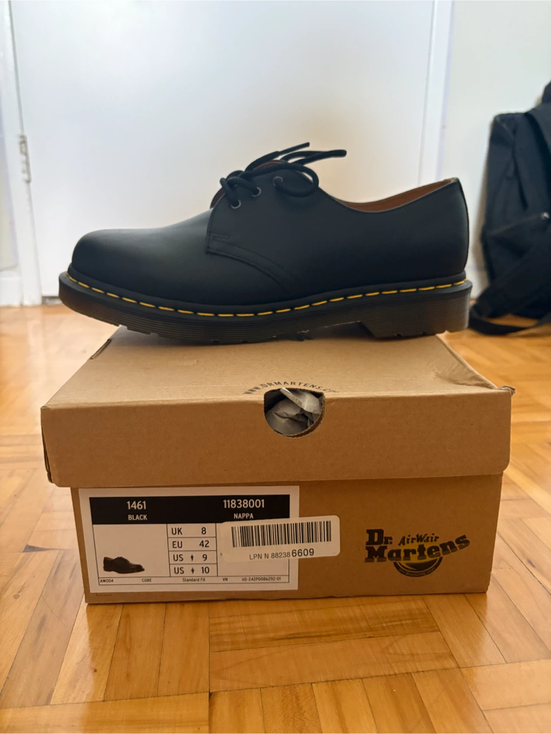 Dr. Martens 1461 Nappa Shoes Black