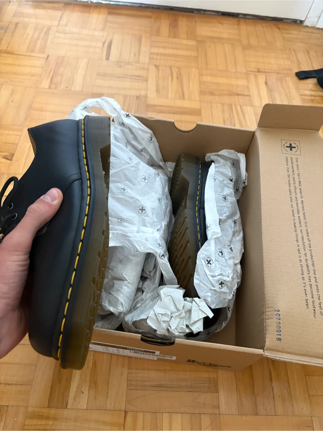 Dr. Martens 1461 Nappa Shoes Black - photo 3