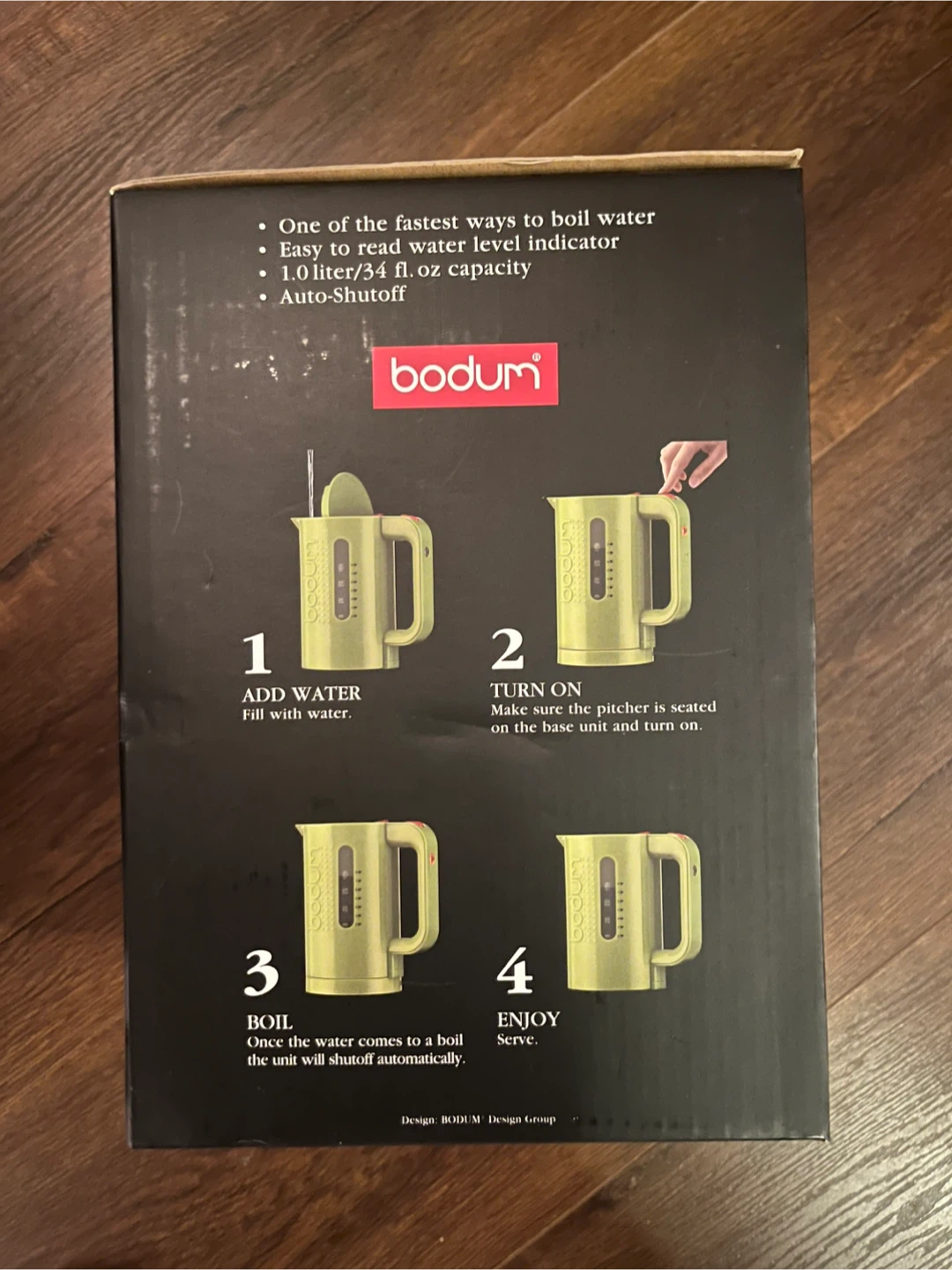 Brand New Bodum Electric Kettle - photo 2