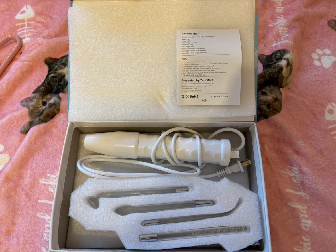 YourMate High Frequency Facial Light Therapy Wand - photo 3