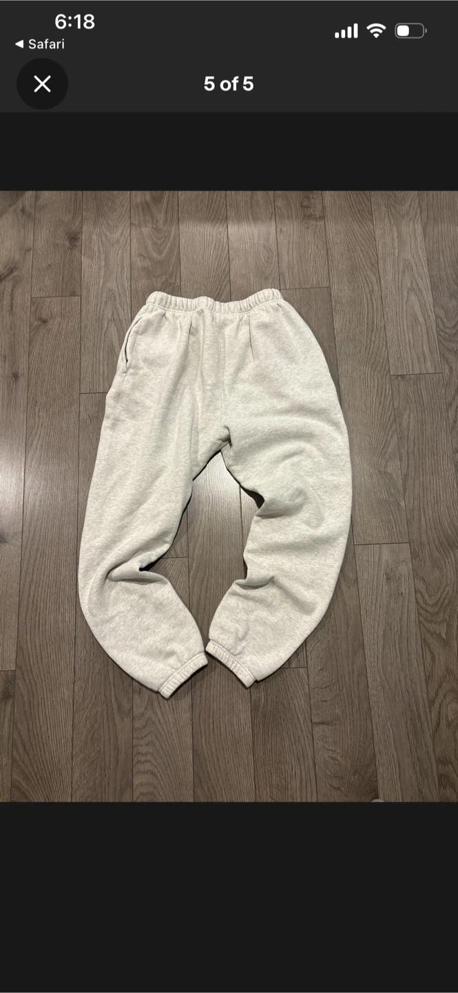 Essentials FOG sweatpants light oatmeal - photo 2
