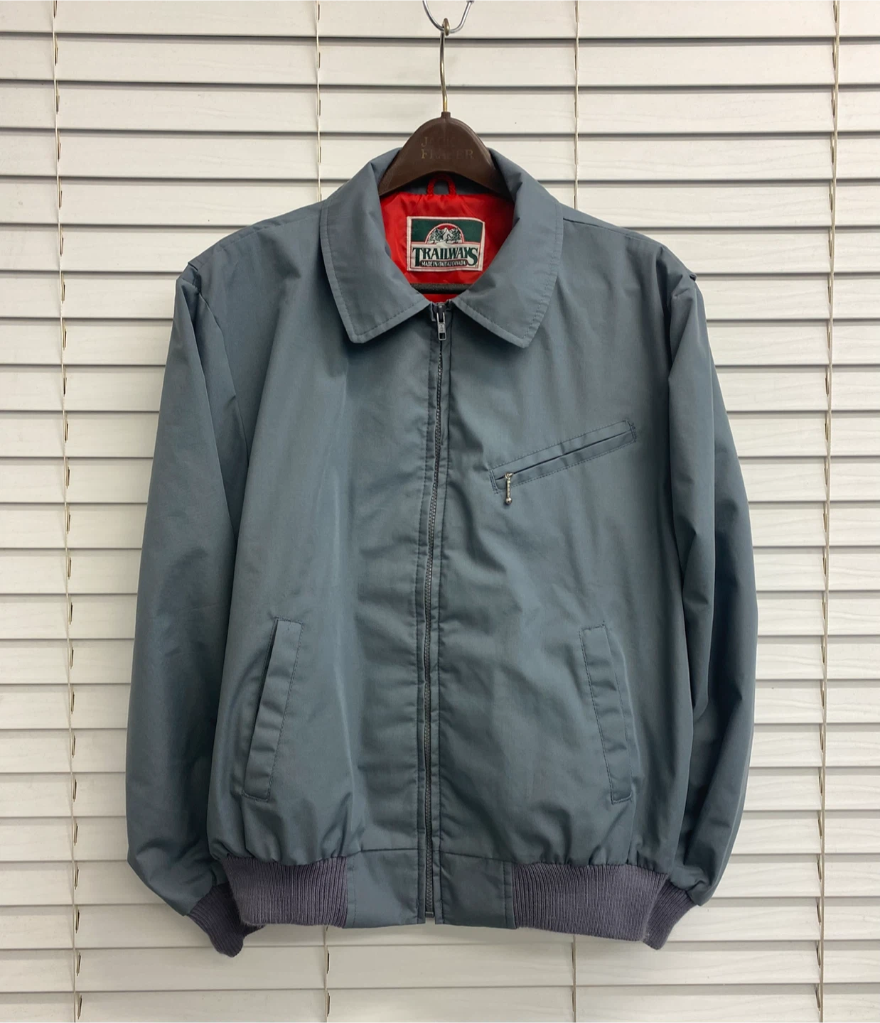Vintage Trailways Work/Bomber Style Jacket Fits - M/L - photo 2
