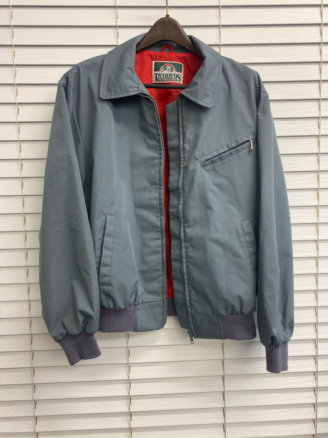 Vintage Trailways Work/Bomber Style Jacket Fits - M/L - photo 3