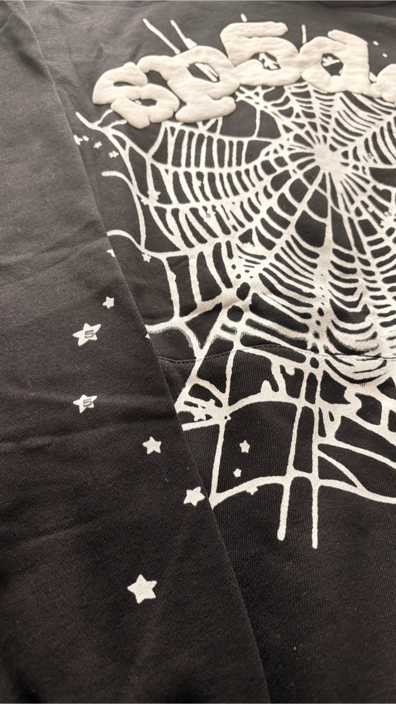 Sp5der Black Spider Web Hoodie - photo 2