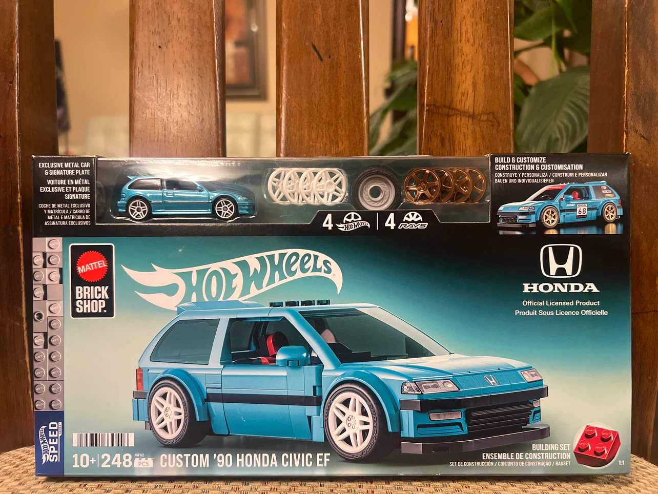 Hot Wheels Brick Shop Custom 90 Honda Civic EF