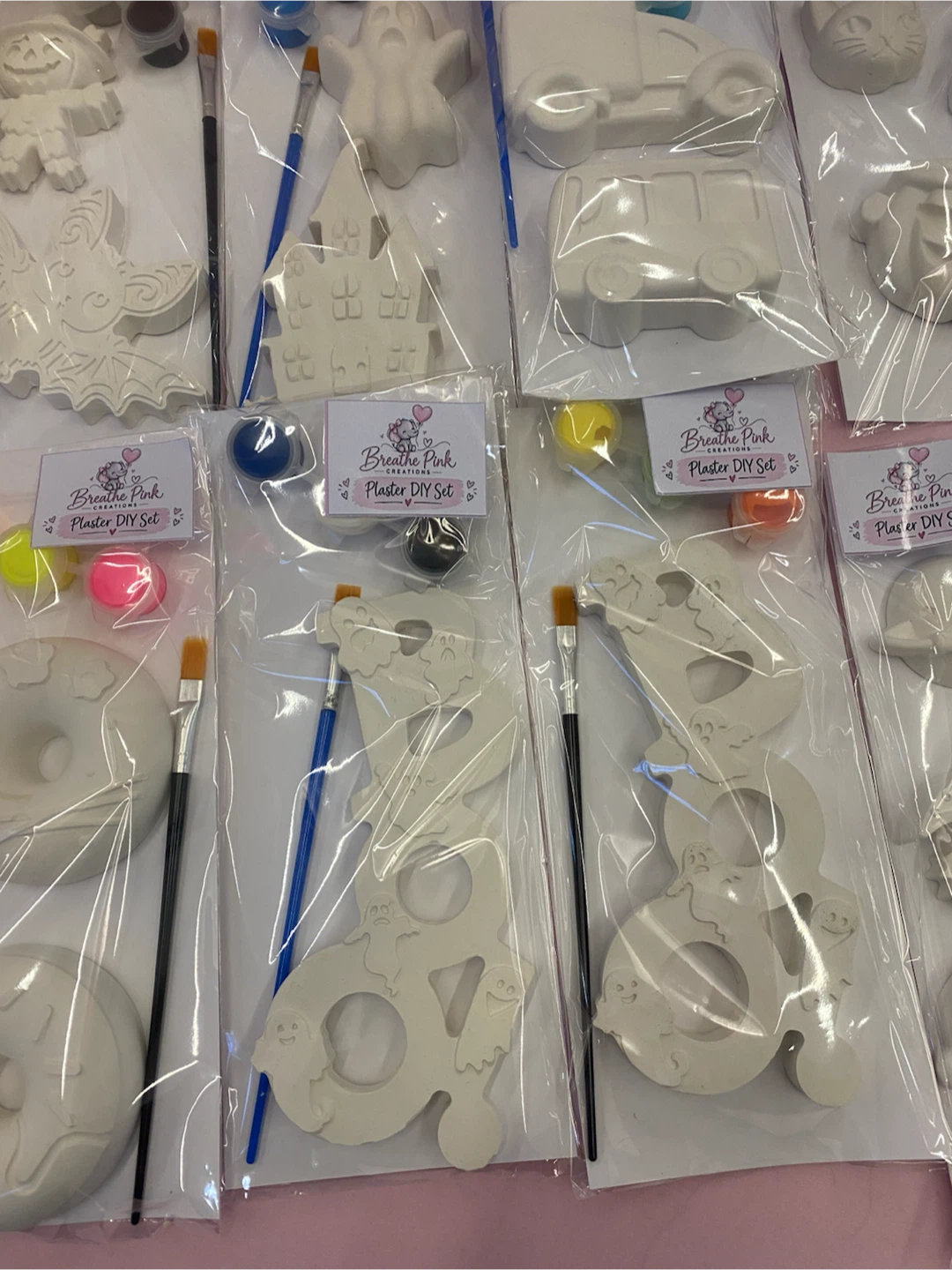 Breathe Pink Creations Plaster DIY Set