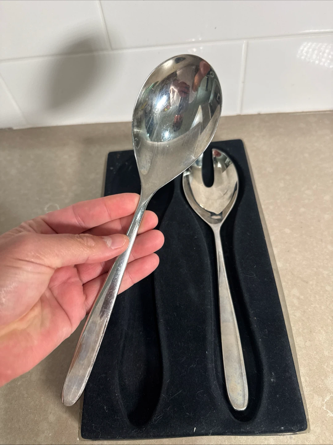 Auerhahn Stainless Steel Salad Servers - photo 4