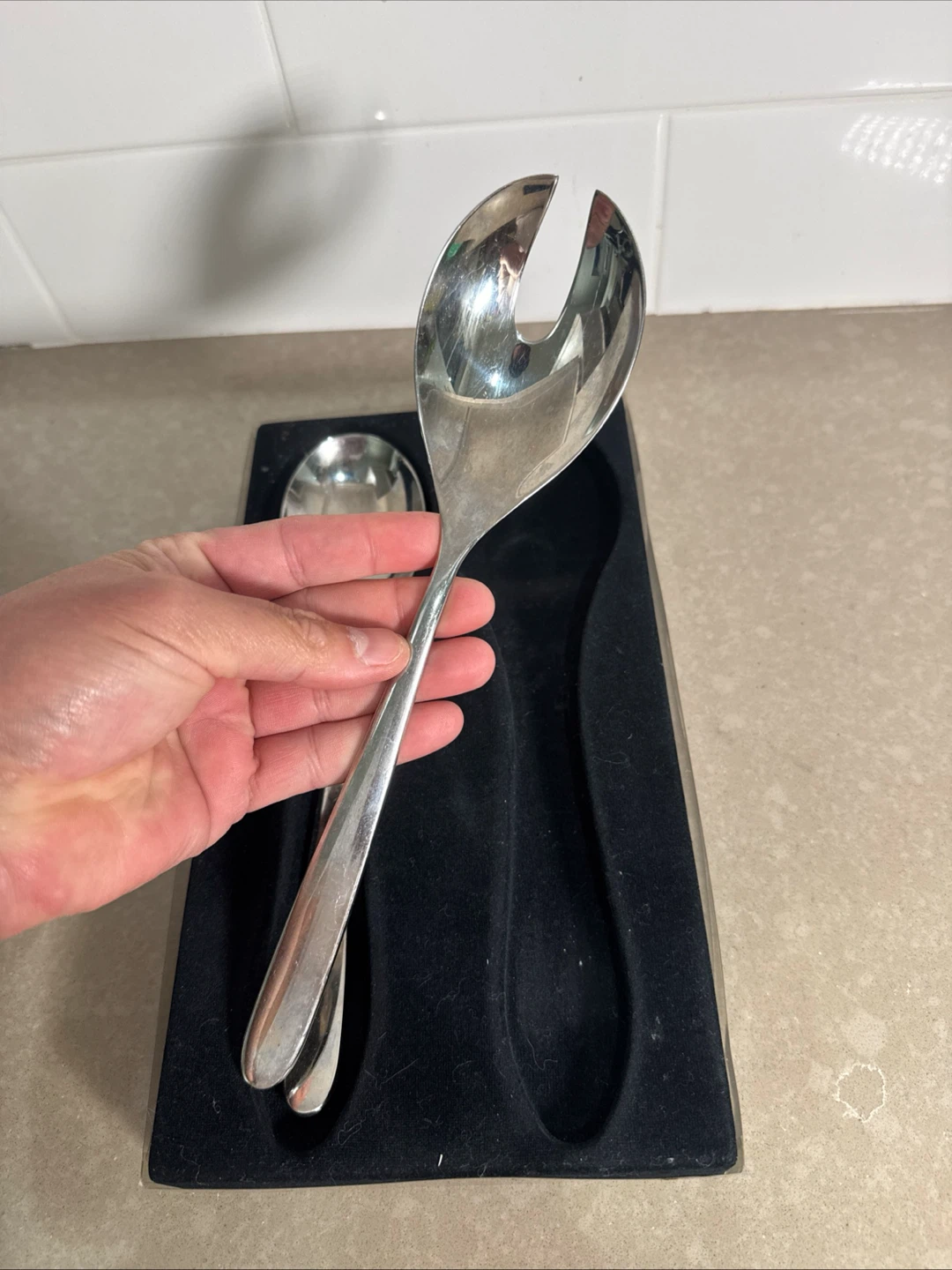 Auerhahn Stainless Steel Salad Servers - photo 5