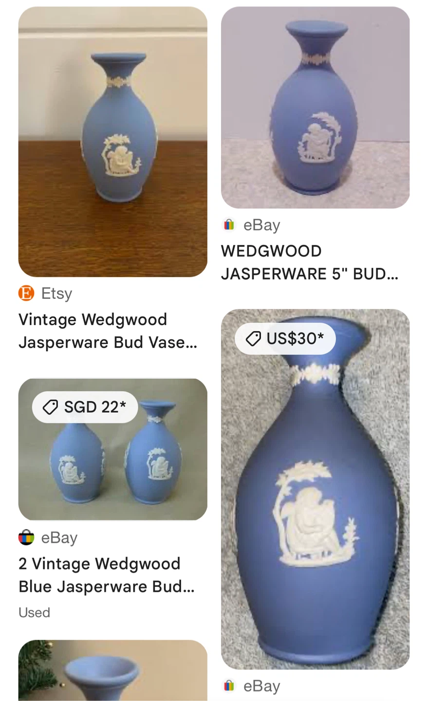 Vintage Wedgwood Jasperware Bud Vase - photo 2