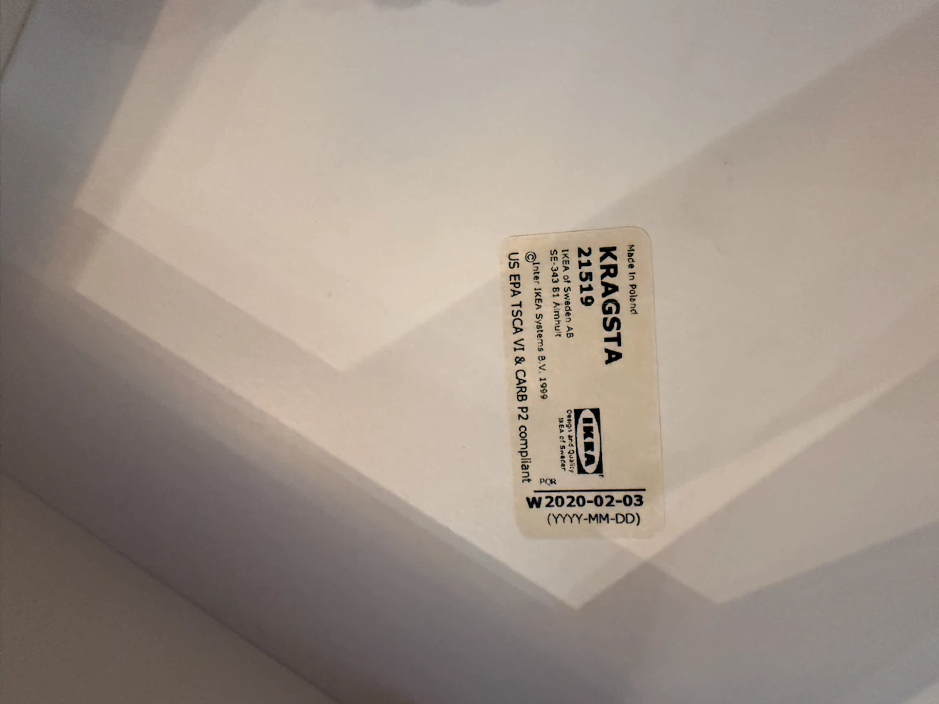 IKEA Kragsta Side Table White - photo 3