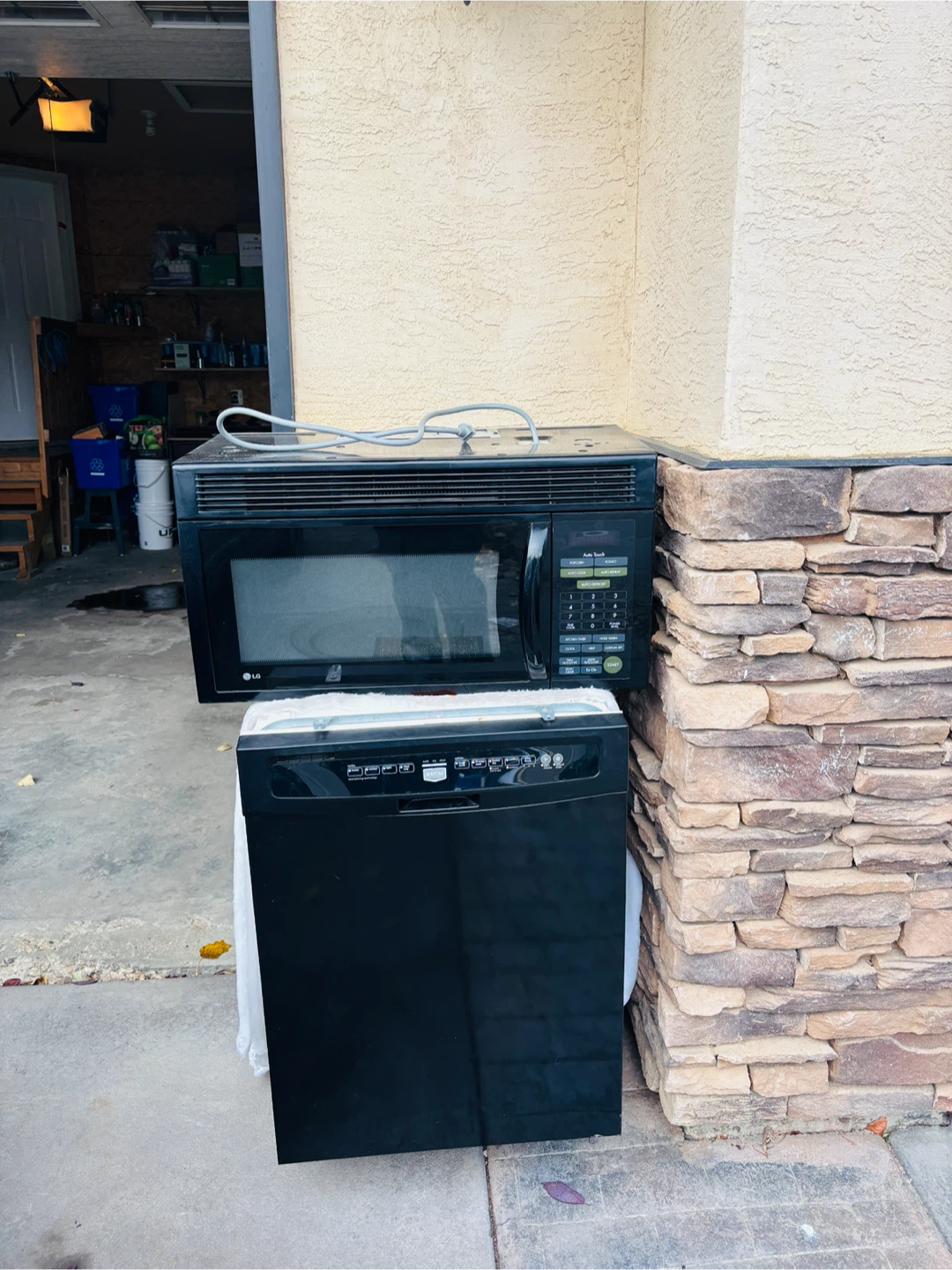 Free Dishwasher and Over the Range Microwave