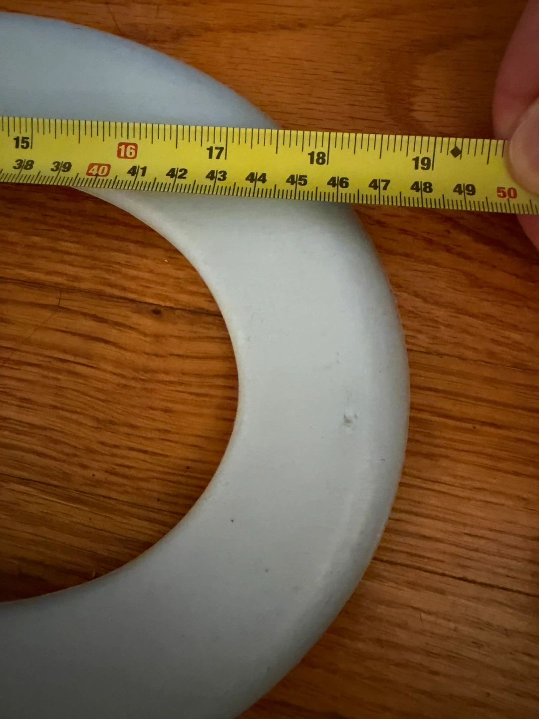 Vintage Toilet Seat Wall Clock – Working! Unique Bathroom Decor - photo 3