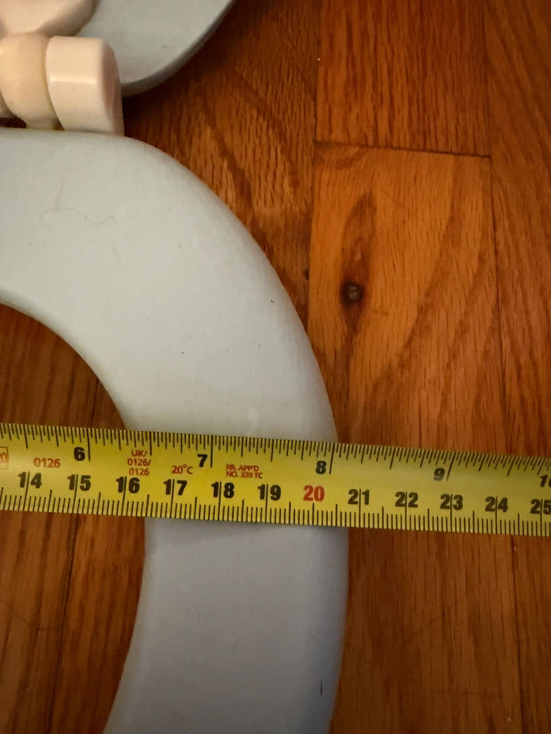 Vintage Toilet Seat Wall Clock – Working! Unique Bathroom Decor - photo 4