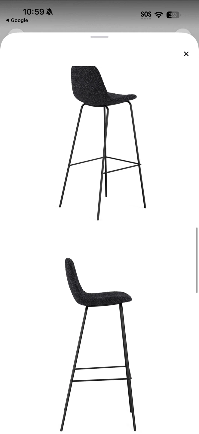 Set of 4 Corrigan Studio Kody Upholstered Bar Stools brand new - photo 3