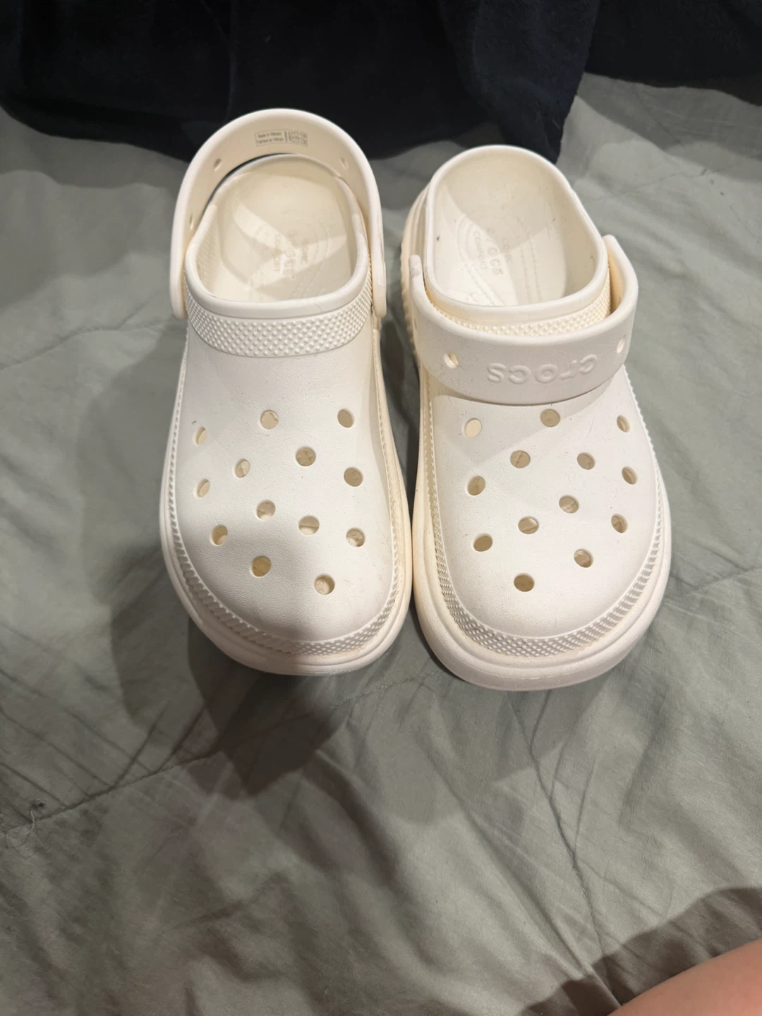 Two pairs of Crocs platform clogs - photo 5
