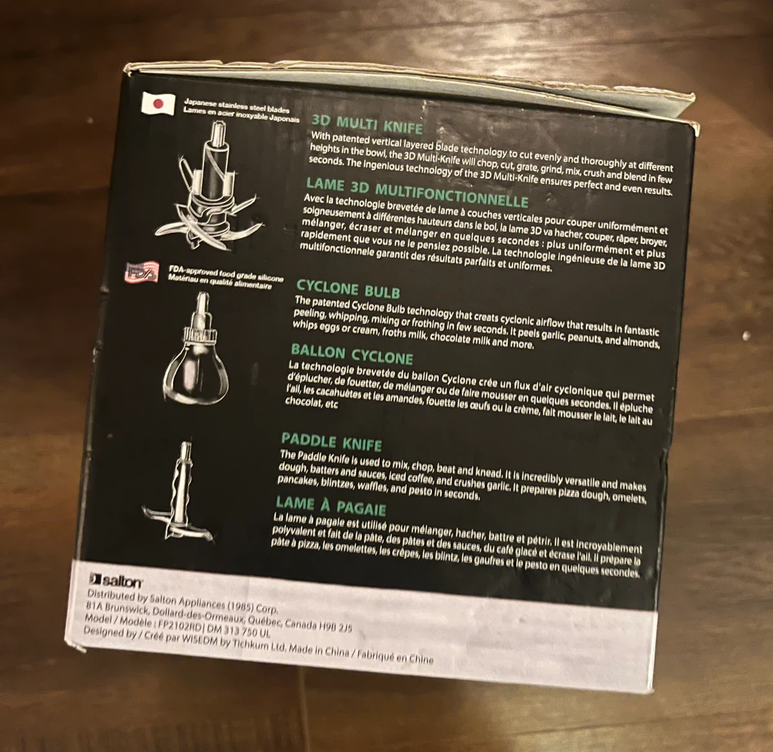 Brand New in Box Salton WizNMix - photo 2