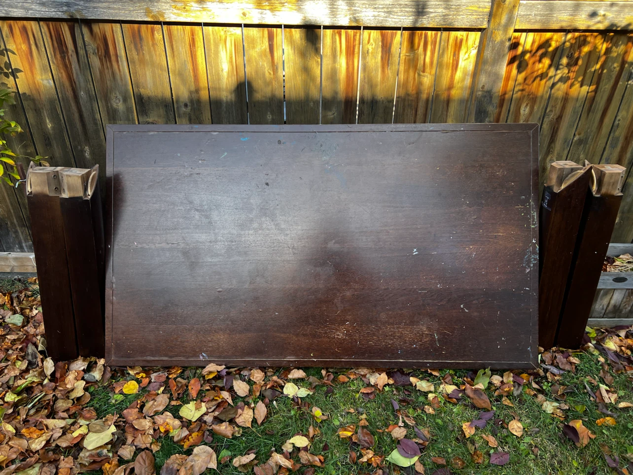 Urban Barn wood table in need of some TLC