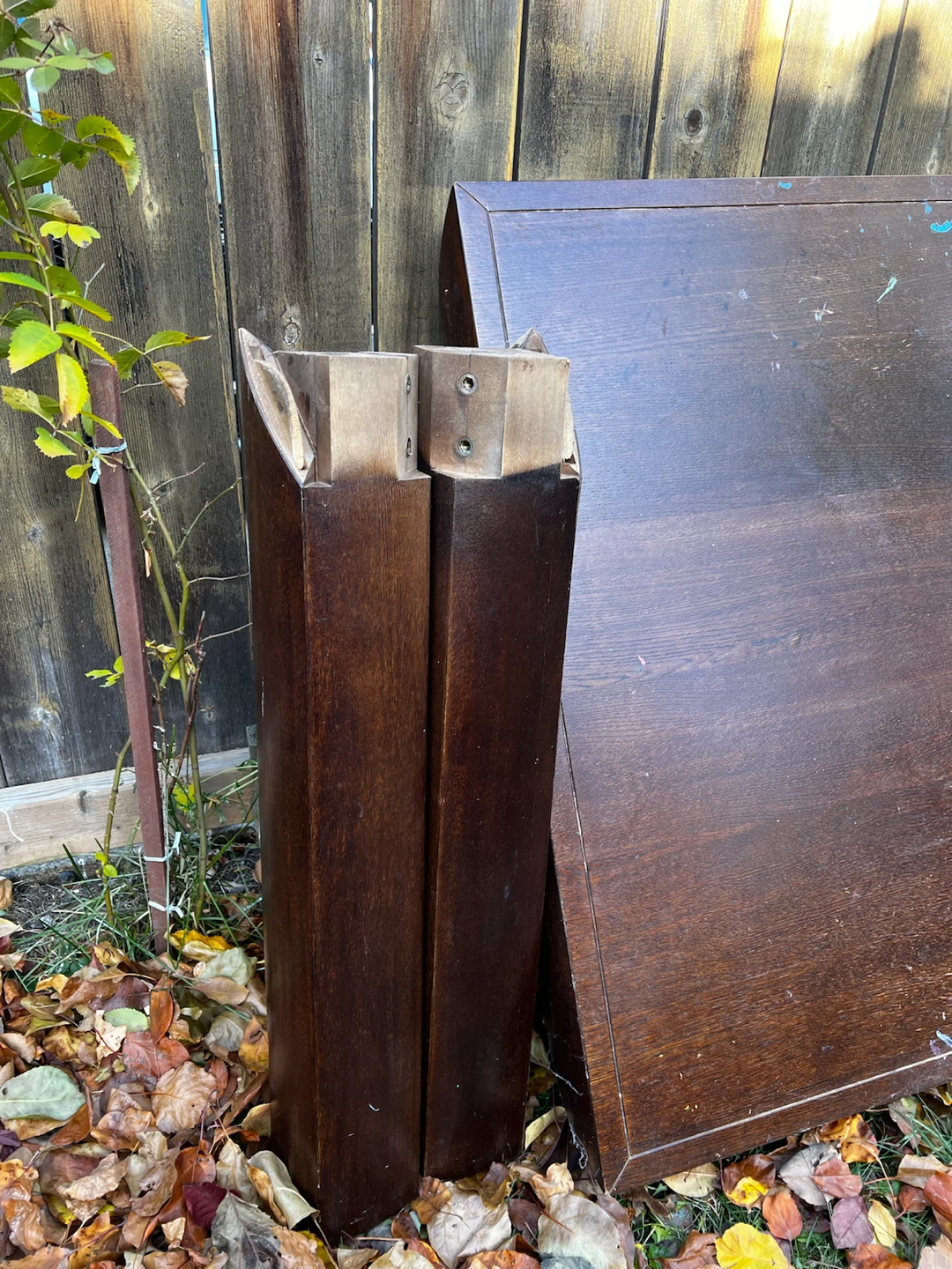 Urban Barn wood table in need of some TLC - photo 3