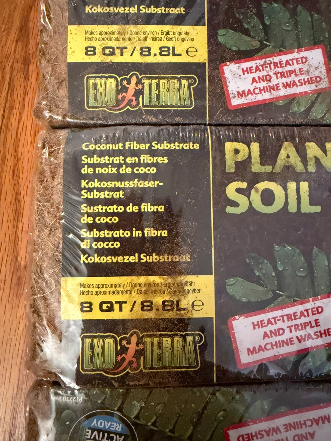 4 Exo Terra Plantation Soil Bricks - photo 2