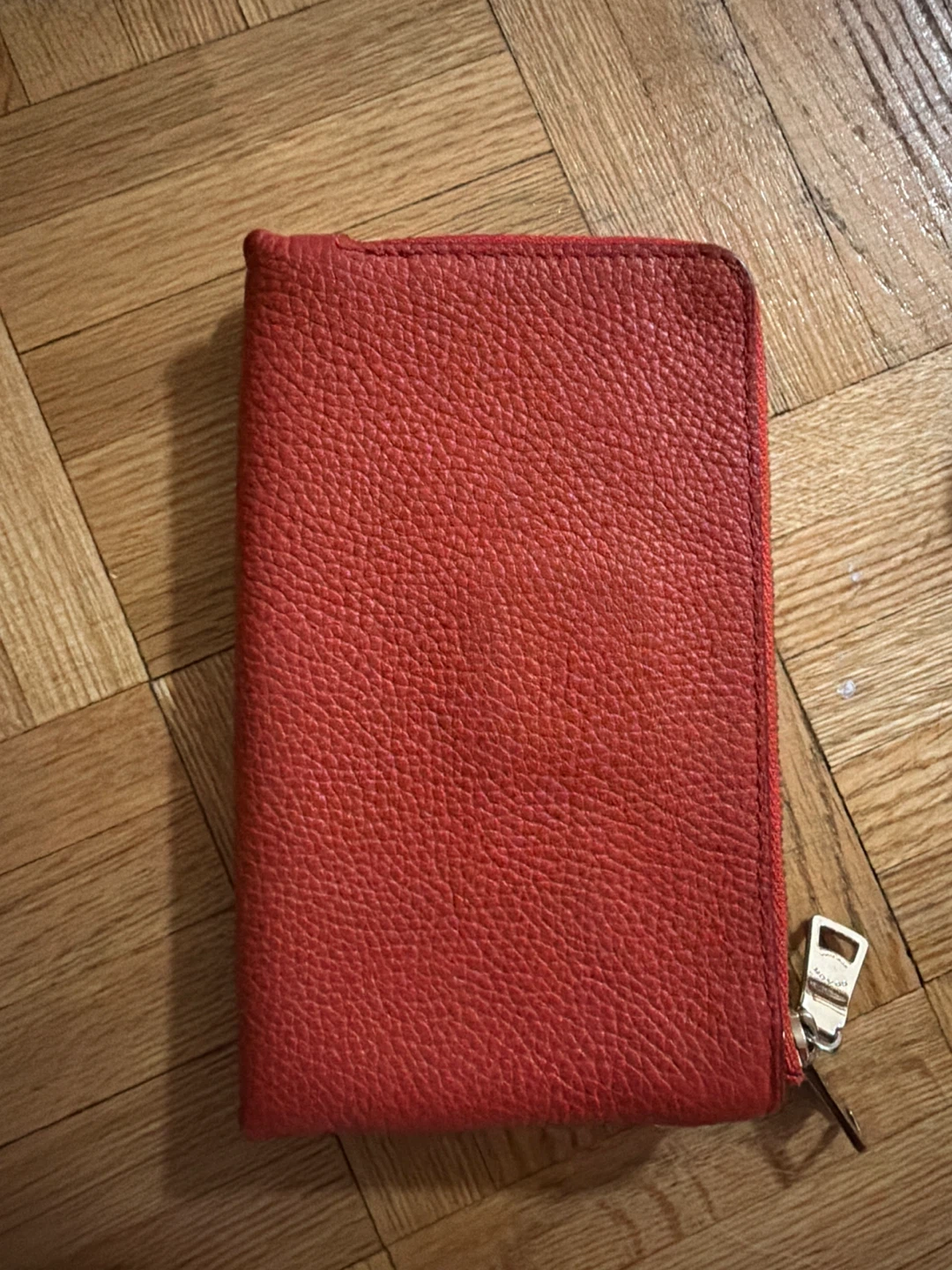Red Coach Zip Wallet - photo 2