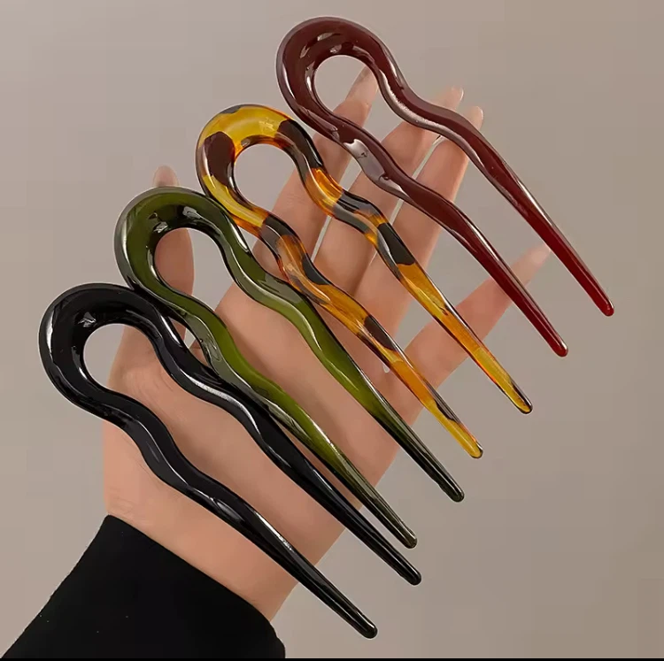 Set of 4U-shaped Hair Forks